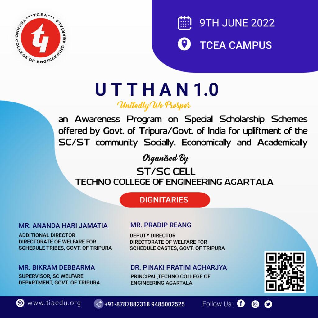 UTTHAN 1.0 on 9th June, 2022