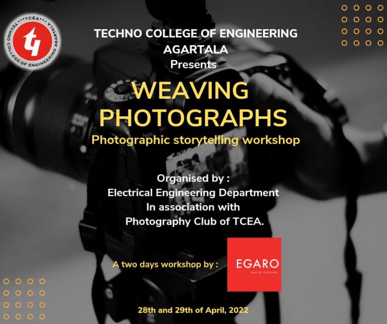 Weaving Photographs By Photography Club on 18th April, 2022