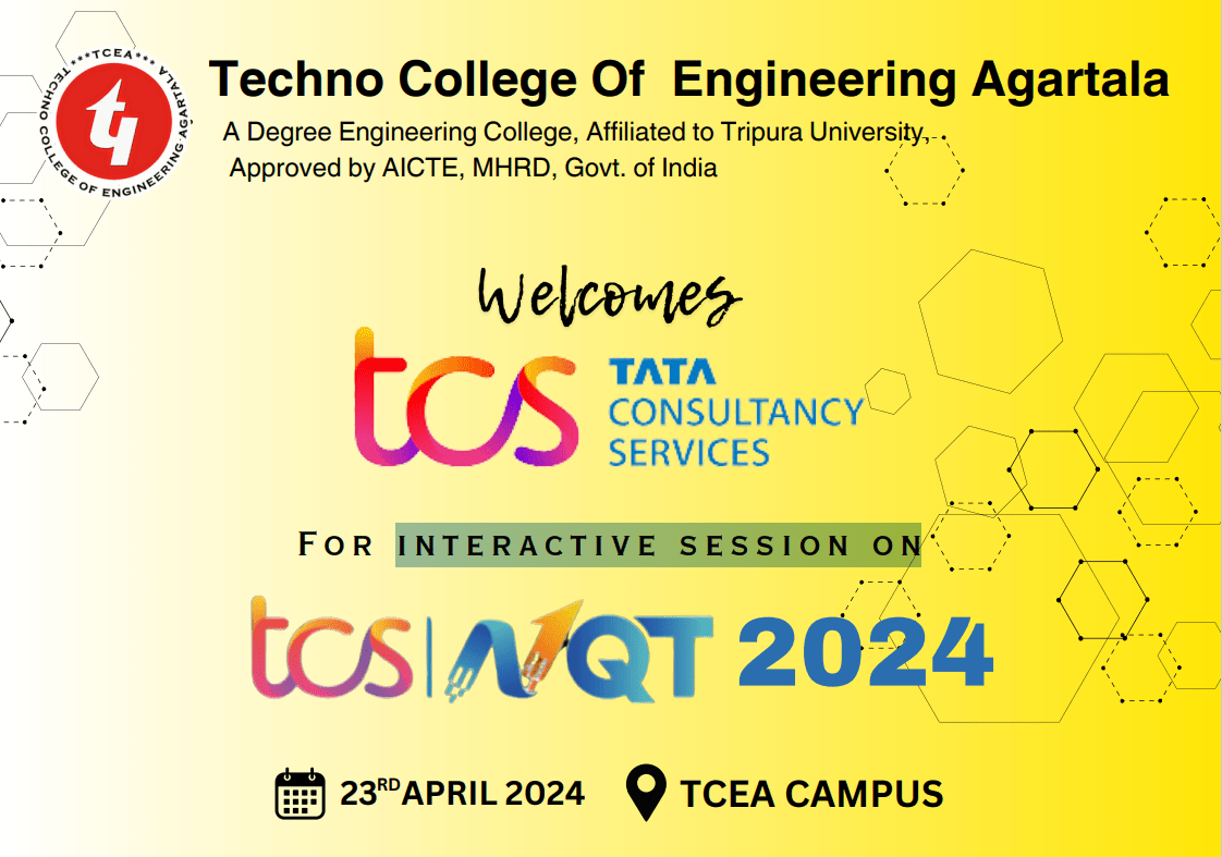 Interactive Session for TCS BPS NQT at New Seminar Hall, TCEA on 23/04/2024